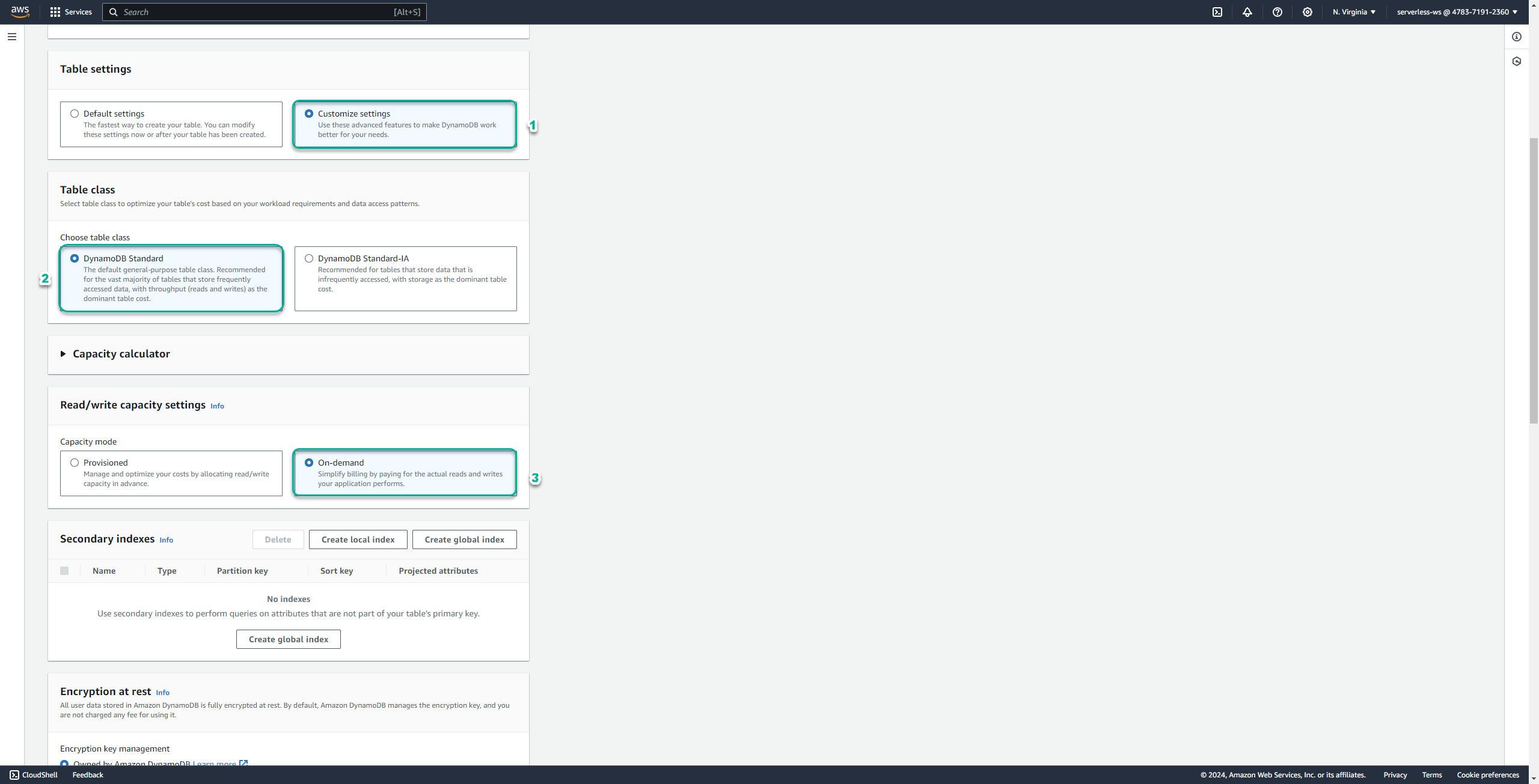 DynamoDBConsole